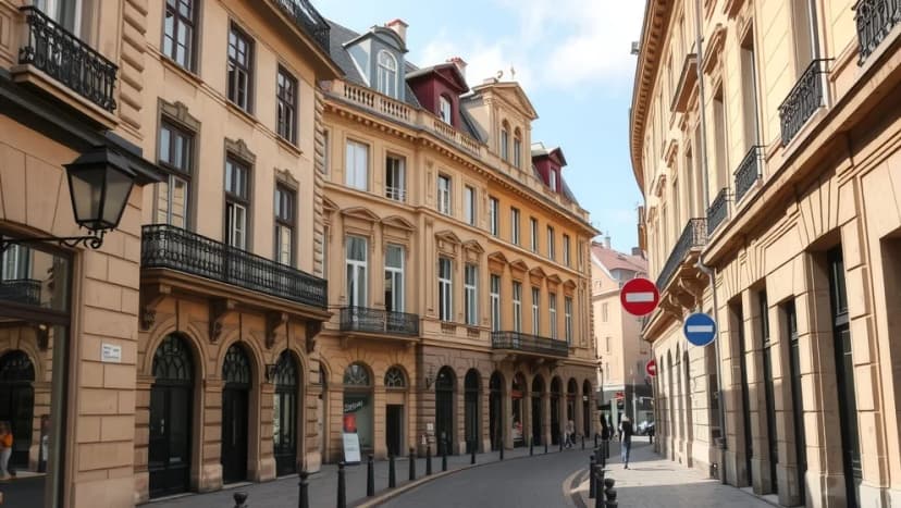 Baltzar von Platens gata i Stockholm