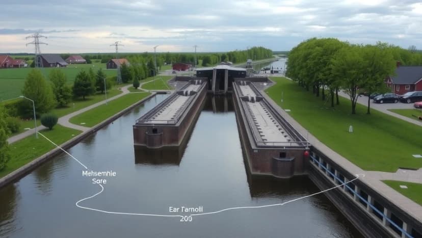 Göta kanals slussar karta och guide