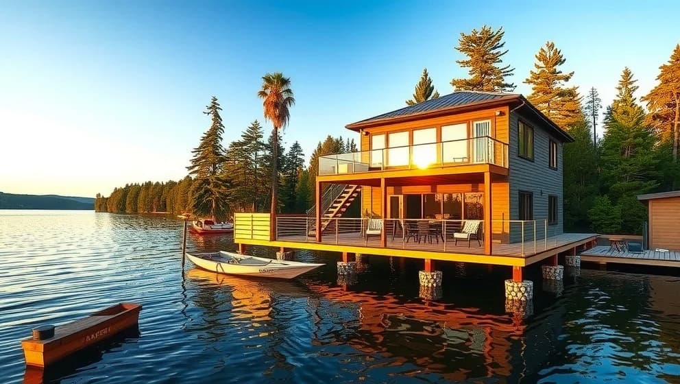 Hus med sjötomt till salu