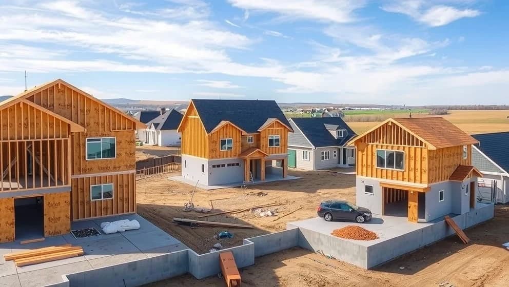 Hus på gång Ovanåker växter fort