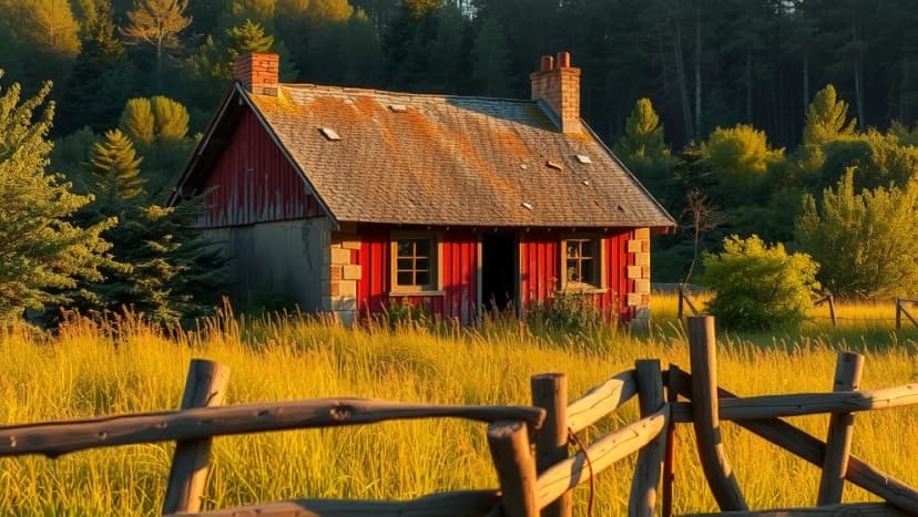 Övergivna torp till salu vad kostar de