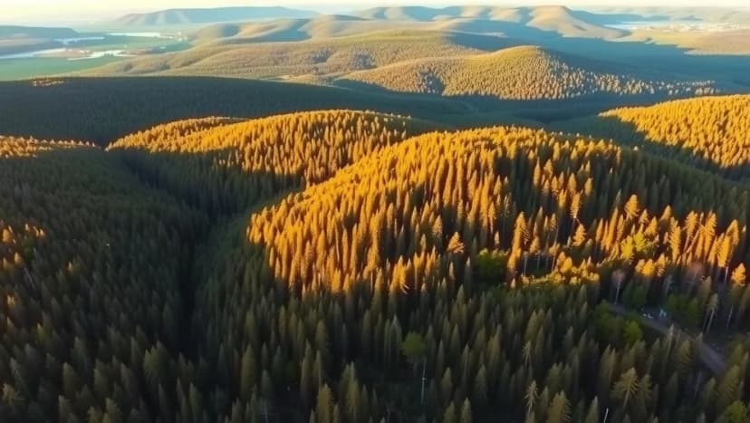 Skog till salu i Västerbotten