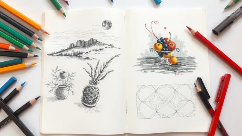 Vad kan man rita när man är kreativ